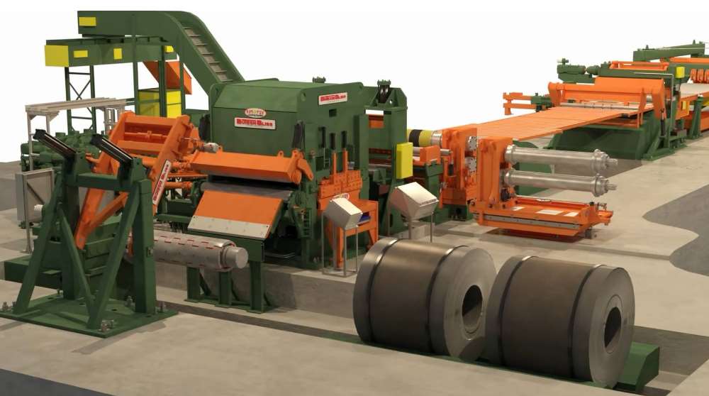 工业机械三维动画场景图